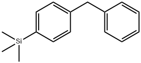 Benzene, 1-(phenylmethyl)-4-(trimethylsilyl)-