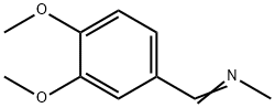 Methanamine, N-[(3,4-dimethoxyphenyl)methylene]- Struktur