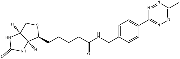 Biotin-MeTz Struktur