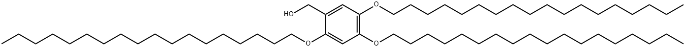 2,4,5-Tris(octadecyloxy)benzenemethanol Struktur