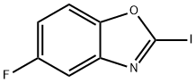 Benzoxazole, 5-fluoro-2-iodo- Struktur