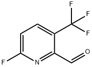 2-Pyridinecarboxaldehyde, 6-fluoro-3-(trifluoromethyl)- Struktur