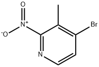 Pyridine, 4-bromo-3-methyl-2-nitro- Struktur