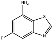 7-Benzothiazolamine, 5-fluoro- Struktur