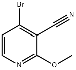 4-Bromo-2-methoxynicotinonitrile Struktur