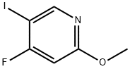 Pyridine, 4-fluoro-5-iodo-2-methoxy- Struktur