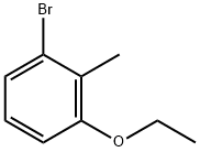 Benzene, 1-bromo-3-ethoxy-2-methyl- Struktur