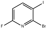 2-bromo-6-fluoro-3-iodopyridine Struktur