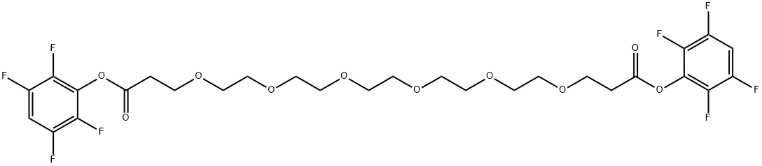 TFP-PEG6-TFP Struktur