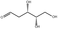 L-threo-2-deoxy-pentose Struktur