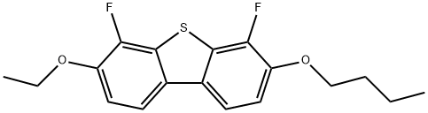 Dibenzothiophene, 3-butoxy-7-ethoxy-4,6-difluoro- Struktur