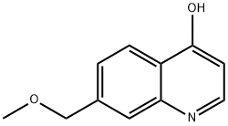 7-(methoxymethyl)quinolin-4-ol Struktur