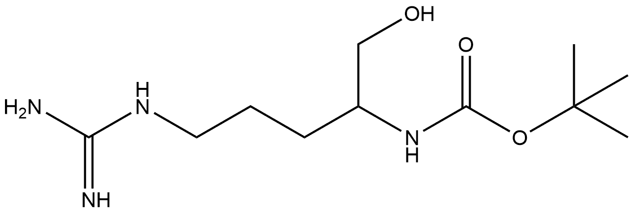 N-Boc-DL-Argininol Struktur