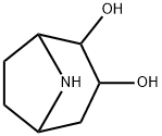 8-Azabicyclo[3.2.1]octane-2,3-diol Struktur