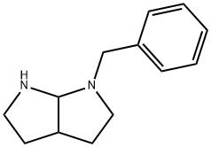 6-Benzyl-2,3,3a,4,5,6a-hexahydro-1H-pyrrolo[2,3-b]pyrrole Struktur