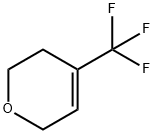 3,6-Dihydro-4-(trifluoromethyl)-2H-pyran Structure