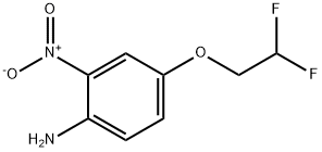 4-(2,2-Difluoroethoxy)-2-nitroaniline Struktur