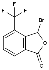 3-Bromo-4-(trifluoromethyl)phthalide Structure