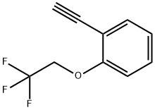 2-(2,2,2-Trifluoroethoxy)phenylacetylene Structure