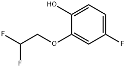 4-Fluoro-2-(2,2-difluoroethoxy)phenol Struktur