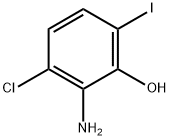 2-Amino-3-chloro-6-iodophenol Struktur