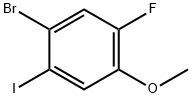 4-Bromo-2-fluoro-5-iodoanisole Struktur