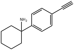 1-(4-Ethynylphenyl)cyclohexanamine Struktur