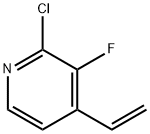 2-Chloro-3-fluoro-4-vinylpyridine Structure