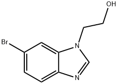 1H-Benzimidazole-1-ethanol, 6-bromo- Struktur