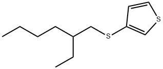 Thiophene, 3-[(2-ethylhexyl)thio]- Struktur