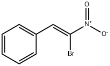 Benzene, [(1Z)-2-bromo-2-nitroethenyl]- Struktur