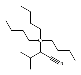 Butanenitrile, 3-methyl-2-(tributylstannyl)-