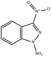 1H-Indazol-1-amine, 3-nitro- Struktur