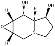 Oxirenofindolizine-2,3-diol, octahydro-, (1aR,2R,2aR,3S,7aS)- Struktur