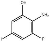 Phenol, 2-amino-3-fluoro-5-iodo- Struktur