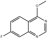 7-Fluoro-4-methoxyquinazoline Struktur