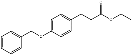 Benzenepropanoic acid, 4-(phenylmethoxy)-, ethyl ester