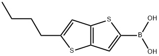 Boronic acid, B-(5-butylthieno[3,2-b]thien-2-yl)- Struktur