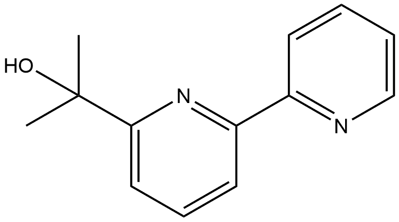 [2,2'-Bipyridine]-6-methanol, α,α-dimethyl- Struktur