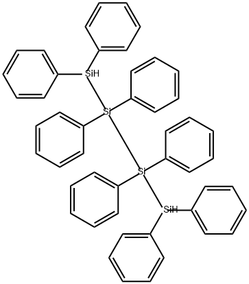 Tetrasilane, 1,1,2,2,3,3,4,4-octaphenyl- Struktur