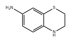 2H-1,4-Benzothiazin-7-amine, 3,4-dihydro- Struktur