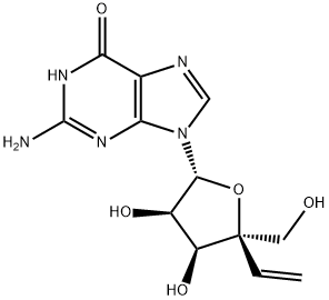 Guanosine, 4'-?C-?ethenyl- Struktur