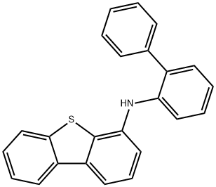 4-Dibenzothiophenamine, N-[1,1'-biphenyl]-2-yl- Struktur