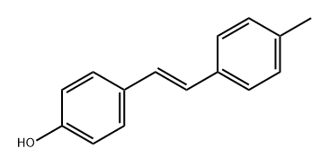 Phenol, 4-[(1E)-2-(4-methylphenyl)ethenyl]- Struktur