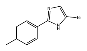 1H-Imidazole, 5-bromo-2-(4-methylphenyl)- Struktur