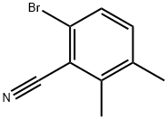 Benzonitrile, 6-bromo-2,3-dimethyl- Struktur