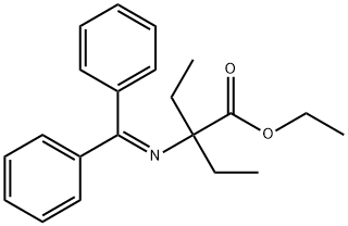 Butanoic acid, 2-[(diphenylmethylene)amino]-2-ethyl-, ethyl ester