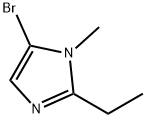 1H-Imidazole, 5-bromo-2-ethyl-1-methyl- Struktur