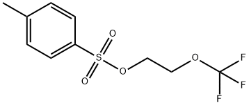 Ethanol, 2-(trifluoromethoxy)-, 1-(4-methylbenzenesulfonate) Struktur