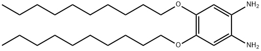 1,2-Benzenediamine, 4,5-bis(decyloxy)- Struktur